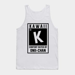 Kawaii content Tank Top